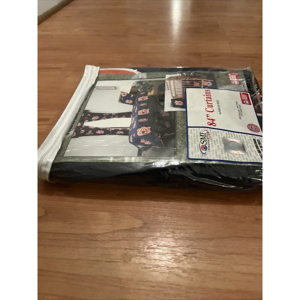 University Of Auburn Tigers Curtain 2-Piece Matching Panel Set 84
